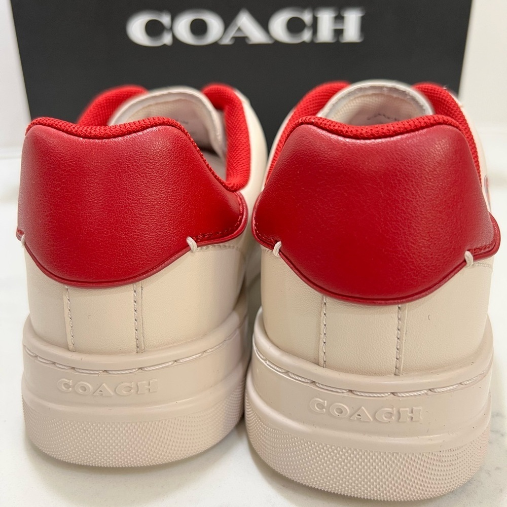 Coach Chalk Multi High Line Sneakers - Picture 7 of 11